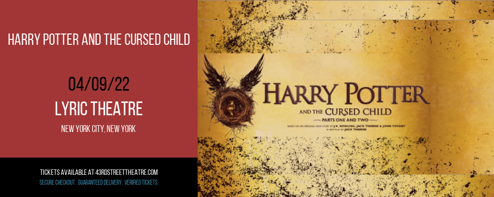 Harry Potter and the Cursed Child at Lyric Theatre