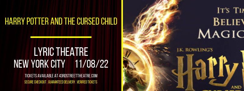 Harry Potter and The Cursed Child at Lyric Theatre tickets Harry Potter and The Cursed Child at Lyric Theatre