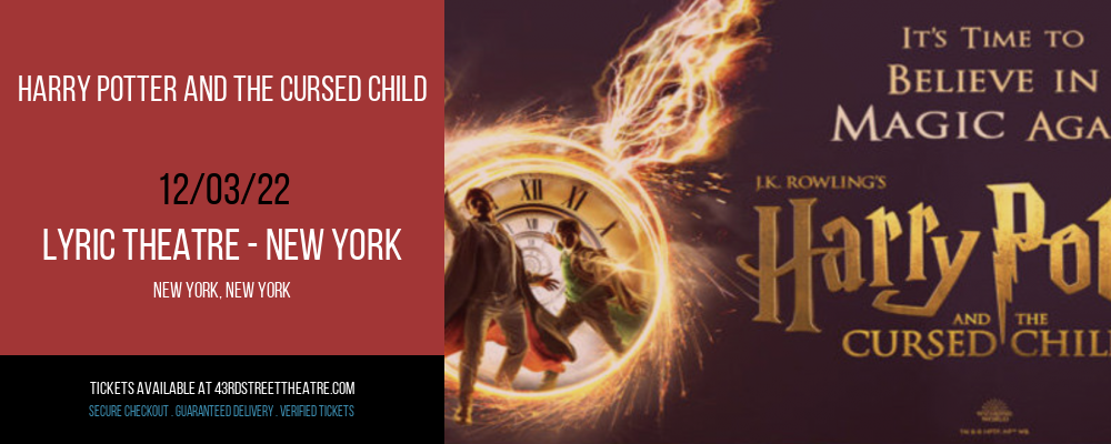 Harry Potter and The Cursed Child at Lyric Theatre