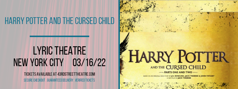 Harry Potter and the Cursed Child at Lyric Theatre