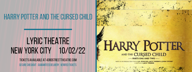 Harry Potter and The Cursed Child at Lyric Theatre