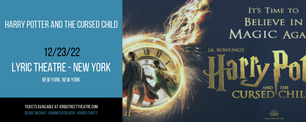 Harry Potter and The Cursed Child at Lyric Theatre